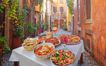 Italian food, Rome, pasta, food