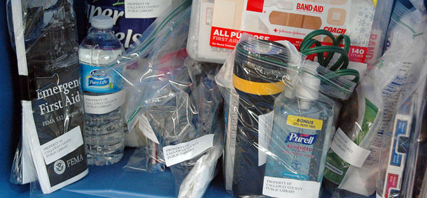 Image: PHOTO: Emergency kit. (photo via Flickr/KOMUnews)