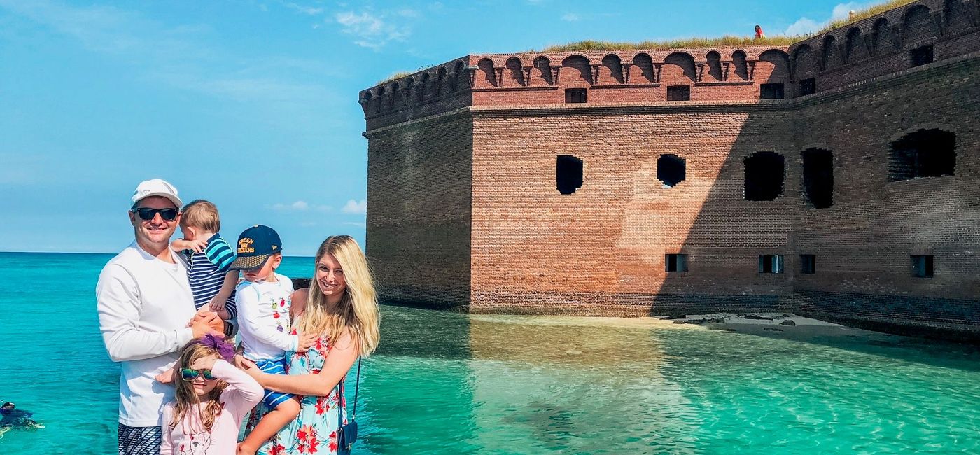 Image: PHOTO: Taking advantage of Thanksgiving break at school to explore Dry Tortugas National Park. (Photo by Emily Krause)