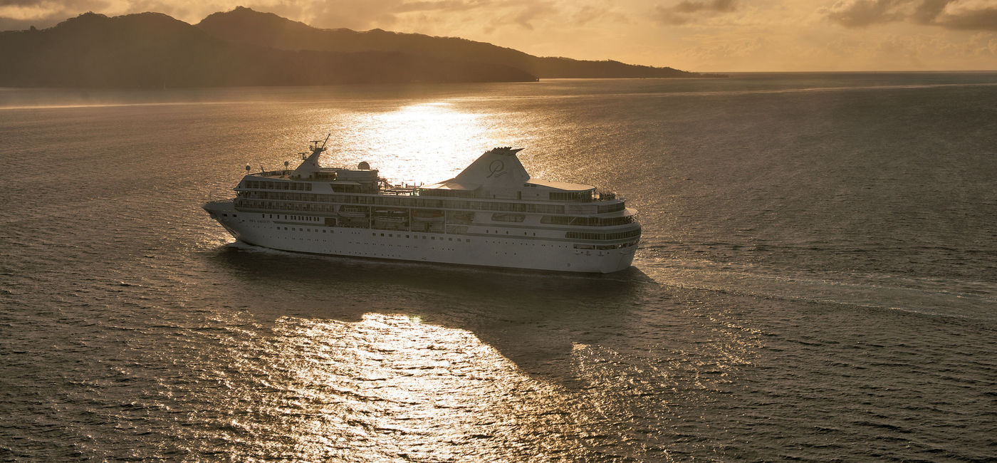 Image: PHOTO: Sunset views. (photo via Paul Gauguin Cruises)