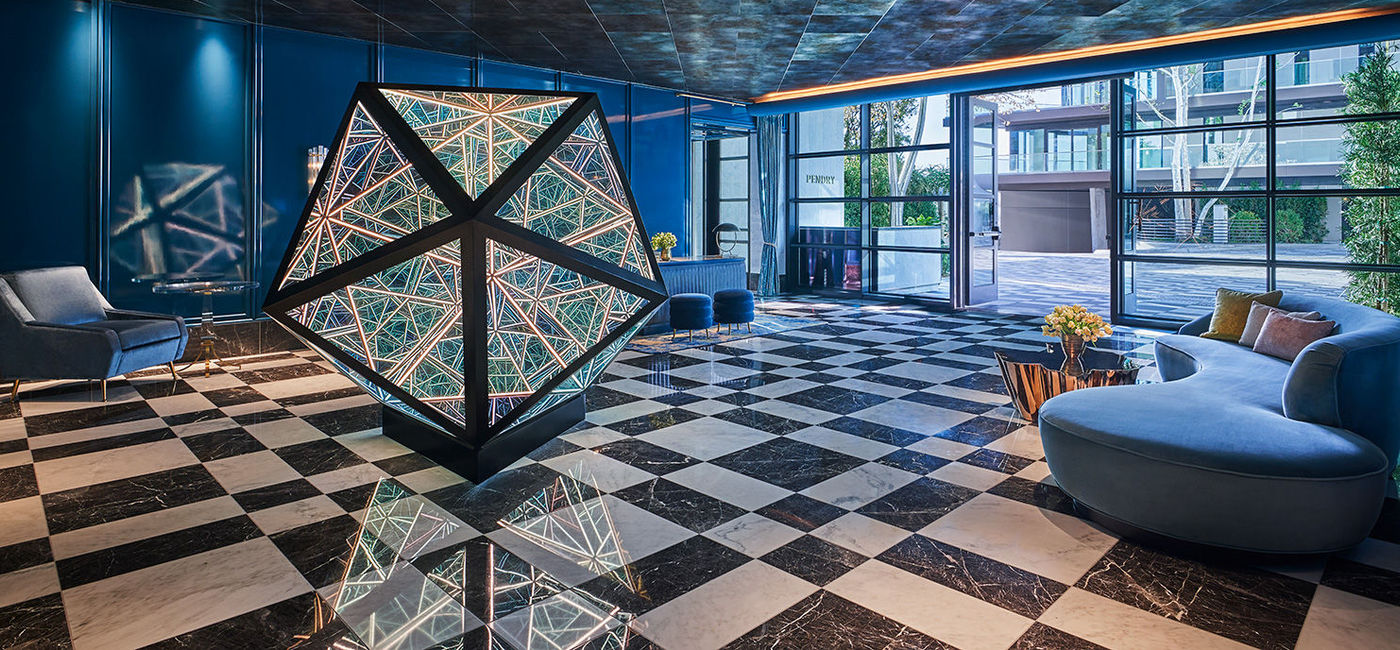 Image: Pendry West Hollywood lobby. (photo via Montage International)