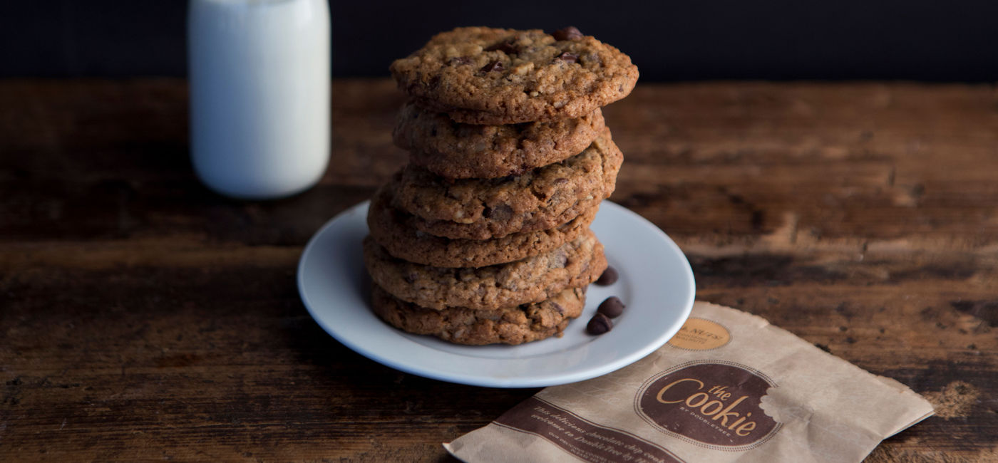 Image: PHOTO: DoubleTree by Hilton is sharing the official bake-at-home recipe for its beloved chocolate chip cookies. (photo via DoubleTree by Hilton)