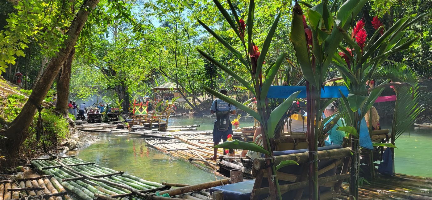 Image: Travelers at Jamaica’s Great River. Demand for the destination surged this year, according to Expedia. (Photo by Brian Major)