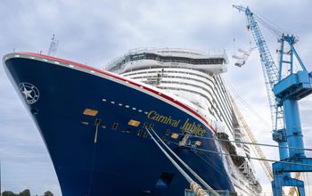 Carnival Jubilee under construction