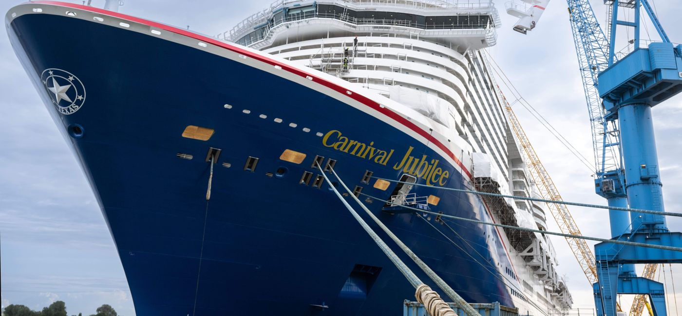 Image: Carnival Jubilee is under construction at Meyer Werft in Papenburg, Germany. (Photo Credit: Carnival Cruise Line)