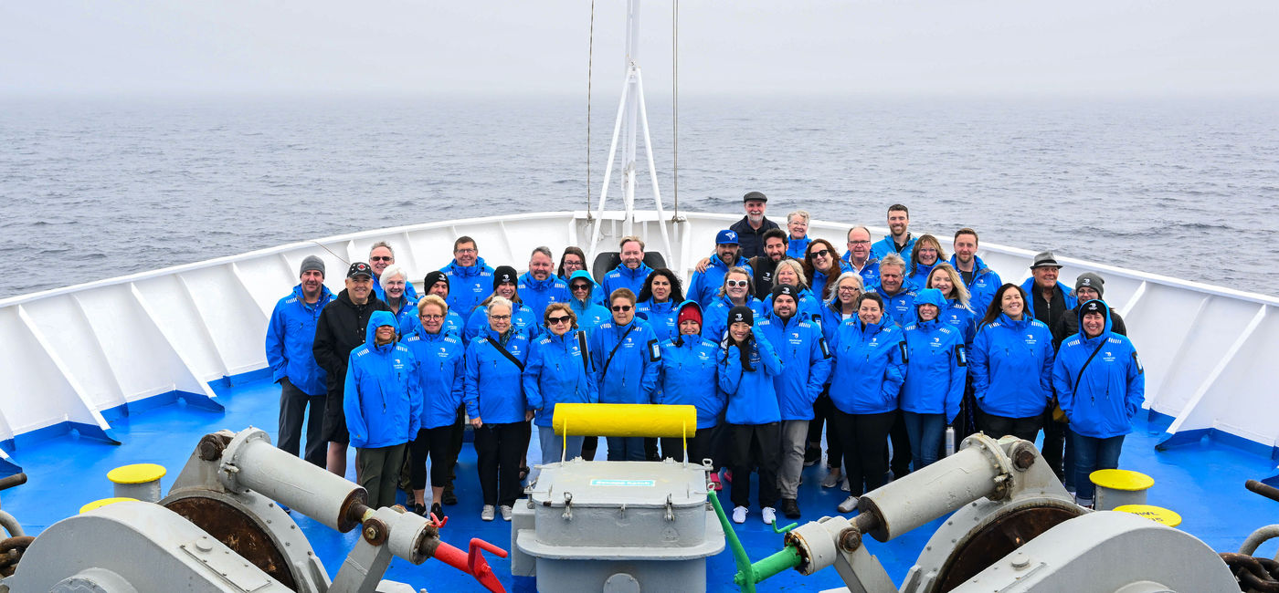 Image: The Travel Agent Next Door top performers were rewarded with a trip to the high Arctic with Adventure Canada. (Photo Credit: Travel Agent Next Door)