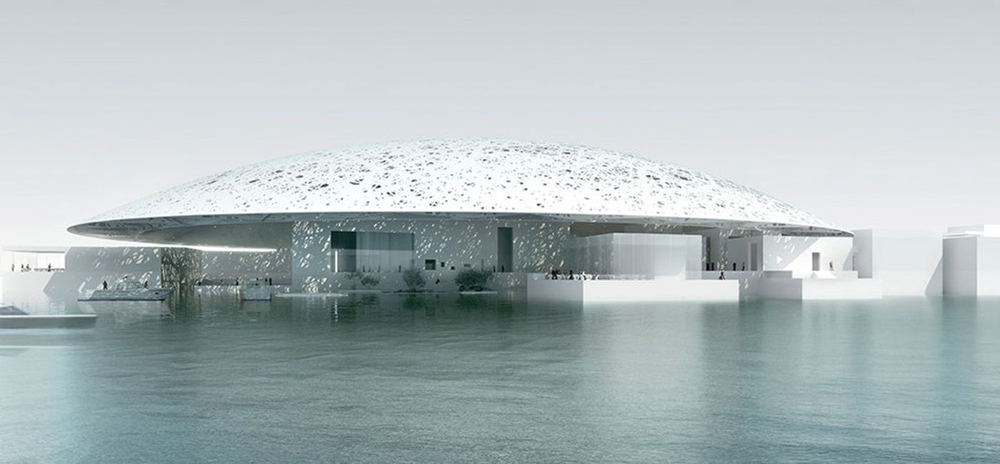 Image: PHOTO: Louvre Abu Dhabi. (photo via Flickr/Gabriel Jorby) (Louvre Abu Dhabi)