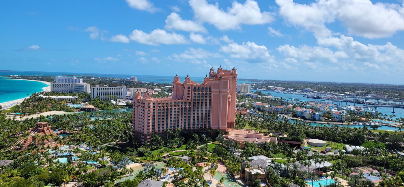 Image: Atlantis Paradise Island's full renovation was delayed by the pandemic. (Photo by Brian Major)