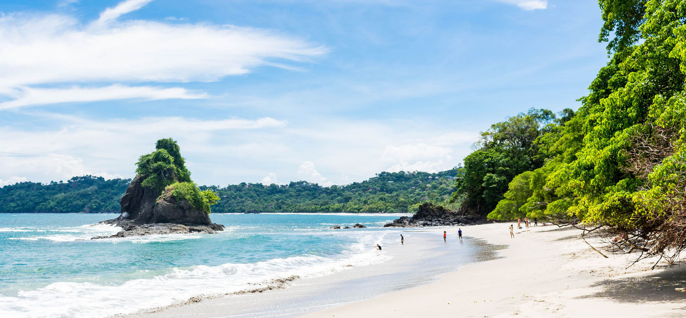 Image: Manuel Antonio Beach, Costa Rica. (photo via HonestTraveller/iStock/Getty Images Plus)