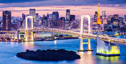 Tokyo, bay, bridge, japan