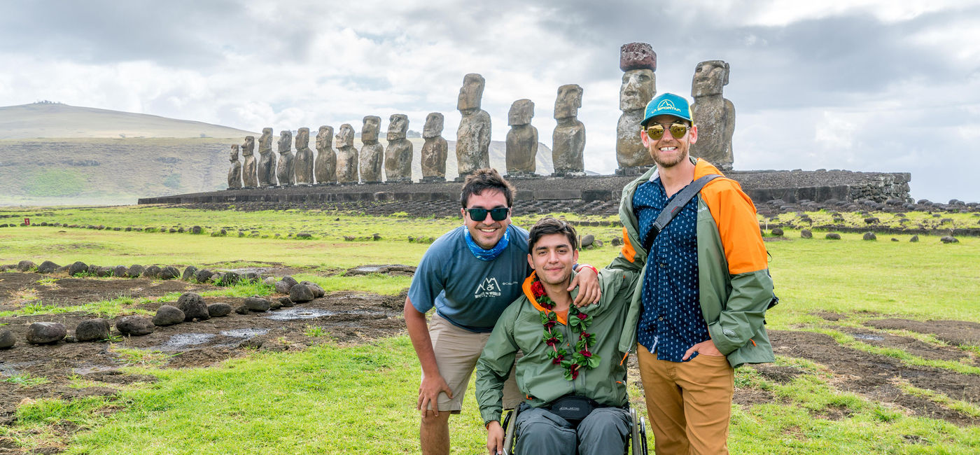 Image: Rapa Nui is just one of the many destinations that Wheel the World is making accessible for travelers of all abilities. (photo via Wheel the World) ((photo via Wheel the World))
