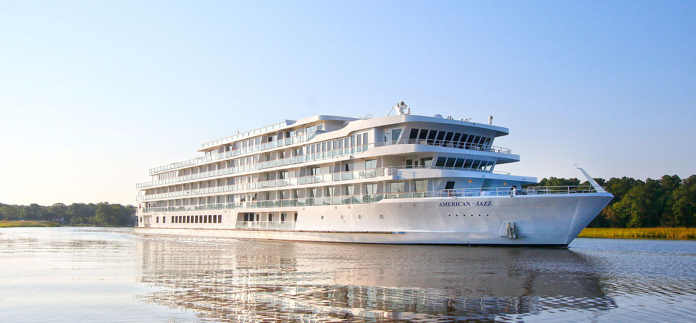 Image: American Cruise Lines' American Jazz. (photo via American Cruise Lines)
