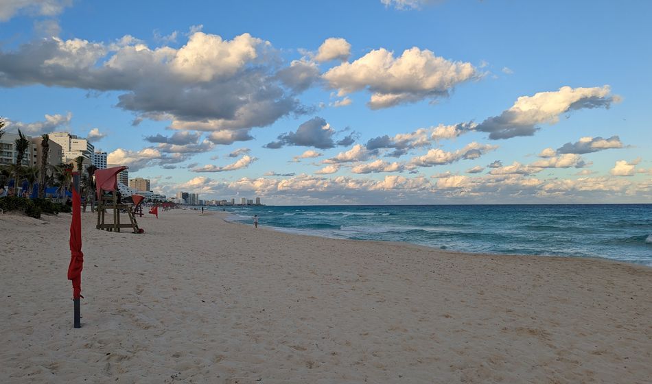 Cancun beach, mexico, hotel beach, resort beach, all inclusive beach