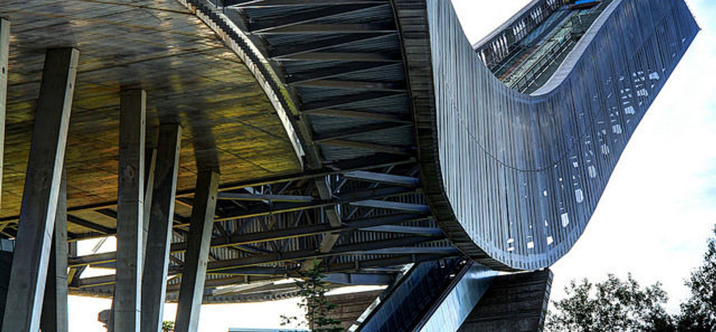 Image: PHOTO: The Holmenkollen ski jump in Oslo, Norway. (photo via Flickr/George Rex)