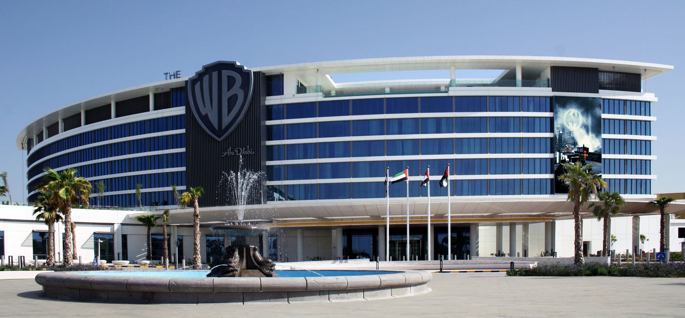 Image: Exterior of the WB Abu Dhabi, Curio Collection by Hilton. (photo via Hilton) ((photo via Hilton))