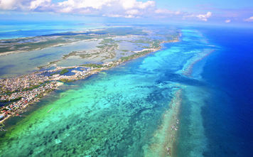 Belize has the longest coral reef in the western hemisphere. (Photo via iStock/Getty Images Plus/Oli Eva).