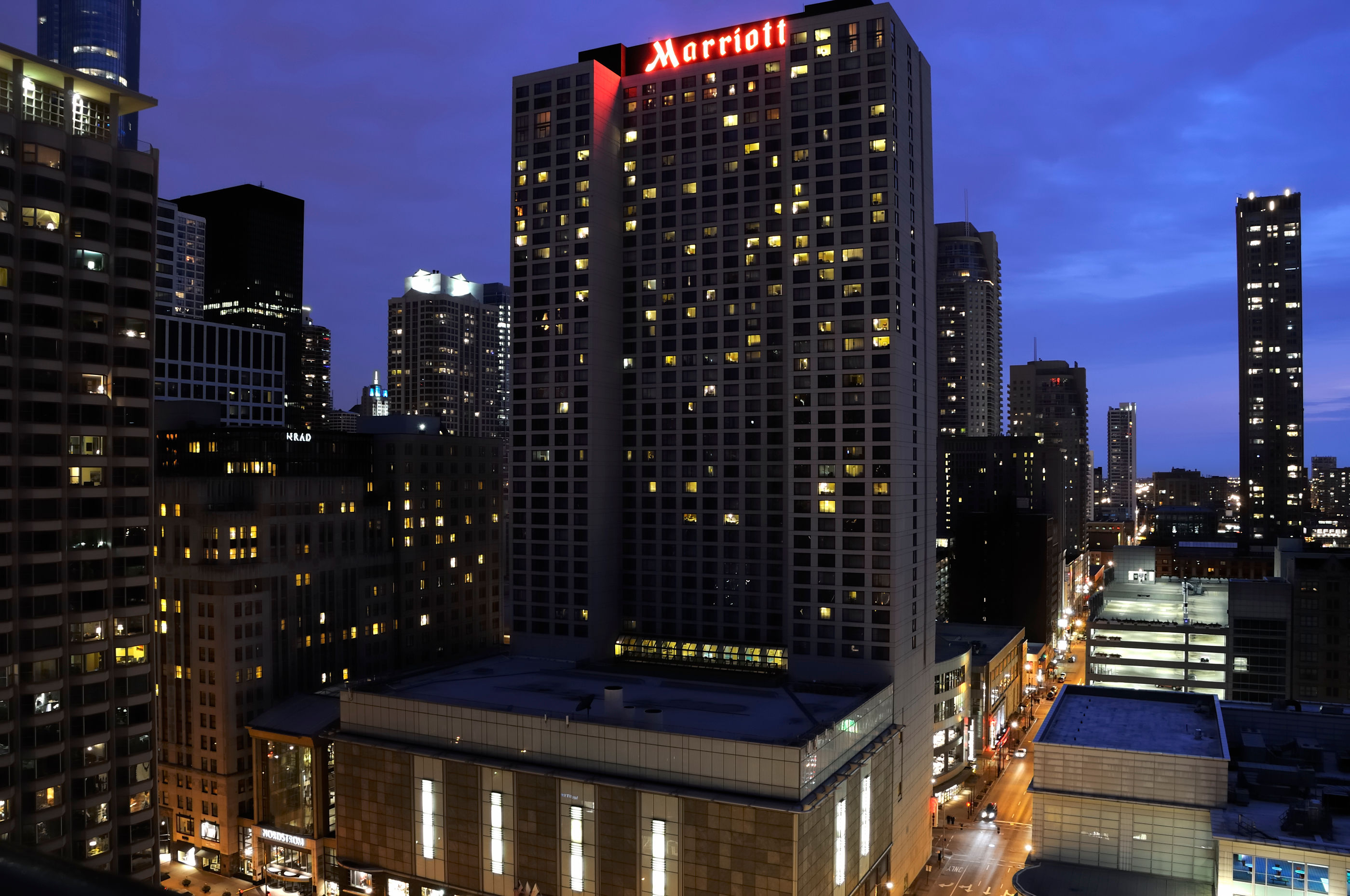 Marriott Executive Talks COVID Impact Hotel Outlook In 2022 Spring   Image Marriott Hotel In Chicago  Photo Via RiverNo 