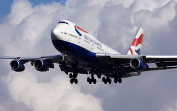 A British Airways Boeing 747