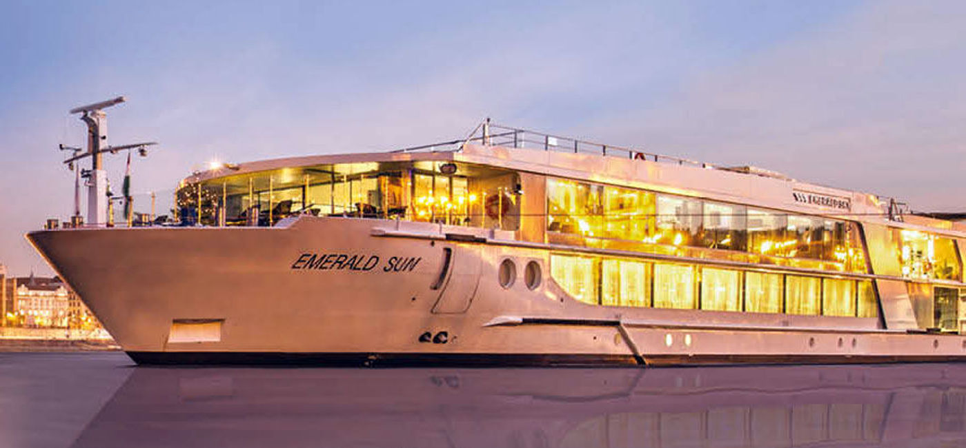 Image: PHOTO: Emerald Sun, river cruise vessel for Emerald Waterways. (photo courtesy of Emerald Waterways)