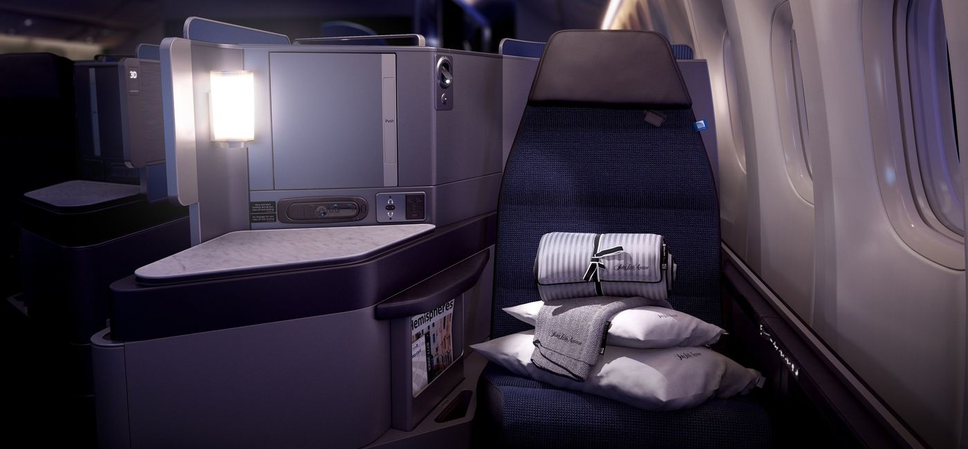 Image: United's Polaris offers amazing comfort.  (United)