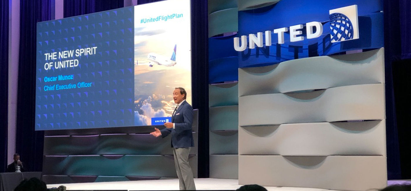 Image: PHOTO: United Airlines Flight Plan 2020 event (photo by Janeen Christoff)