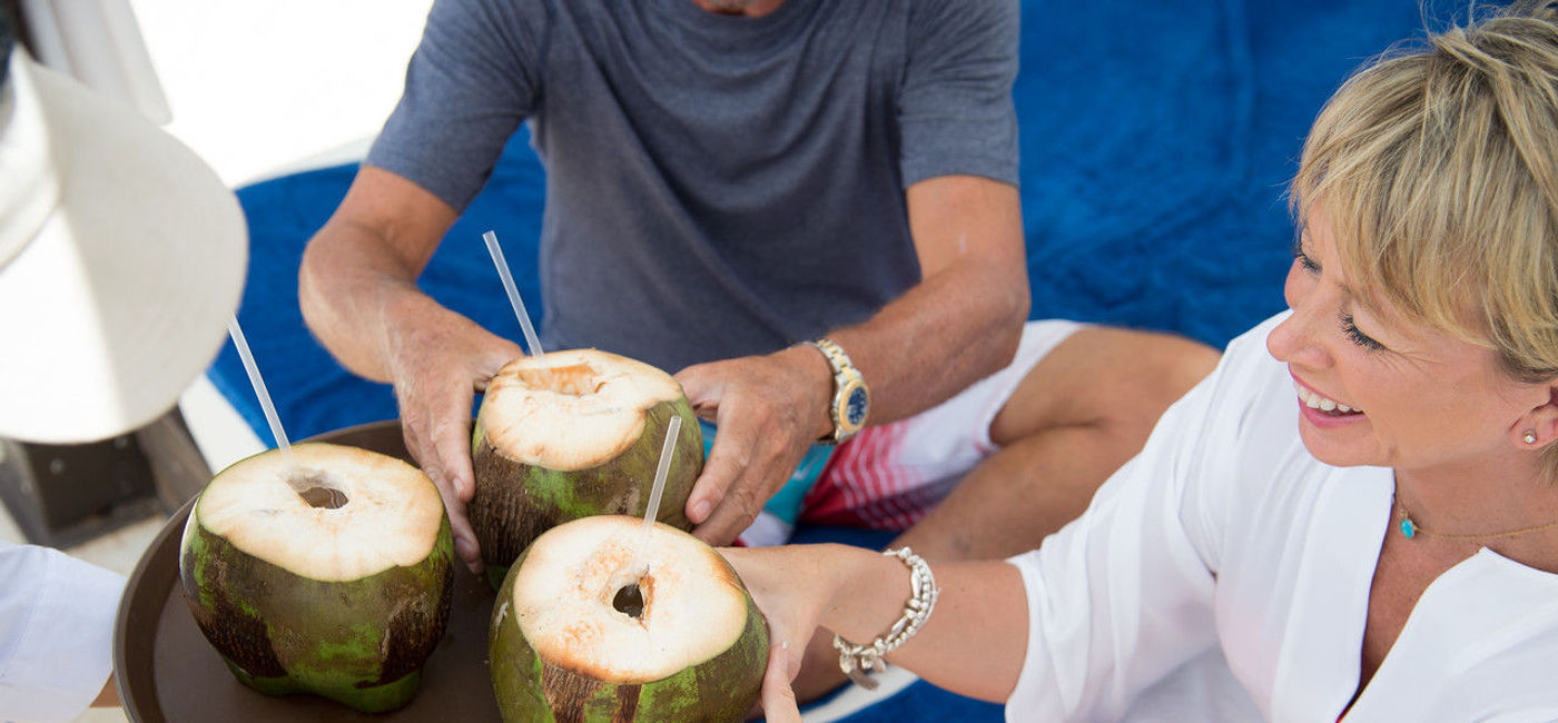 Image: PHOTO: The coconut experience at Capella (Photo courtesy of Capella Marigot Bay)  (Capella)