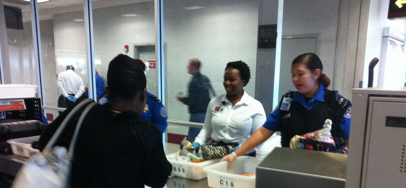 Image: PHOTO: TSA security checkpoint. (photo via Flickr/Ben Popken)