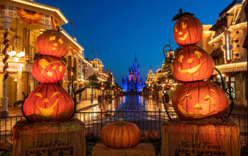Halloween Decorations at Magic Kingdom
