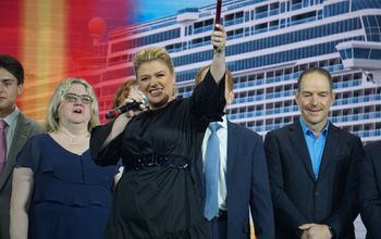 Norwegian Encore christening