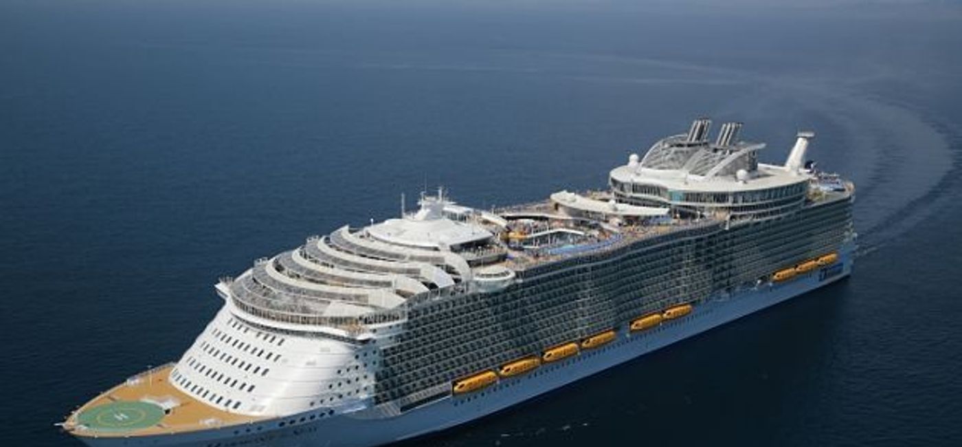 Image: PHOTO: Symphony of the Seas will surpass Harmony of the Seas as the world's largest cruise ship in 2018. (Photo courtesy of Royal Caribbean International) 