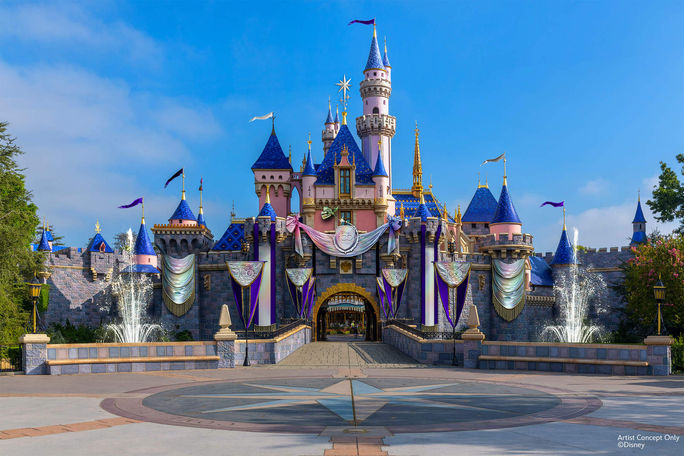 Sleeping Beauty Castle Disneyland Disneyland's Sleeping Beauty Castle