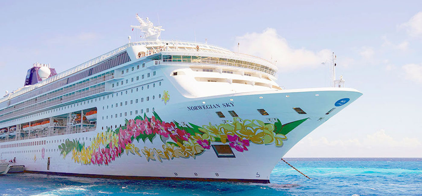 Image: PHOTO: Norwegian Cruise Line's Norwegian Sky. (photo by Jason Leppert)