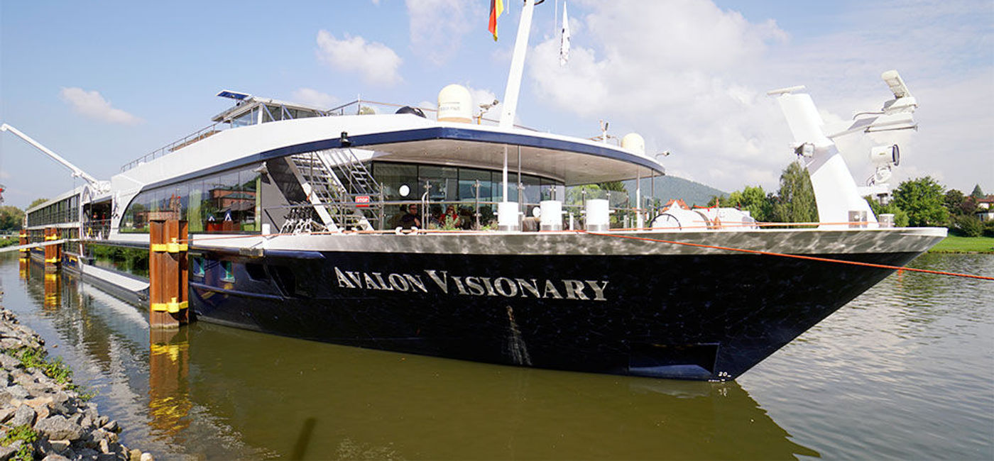 Image: PHOTO: Avalon Waterways' Avalon Visionary docked in Miltenberg, Germany. (photo by Jason Leppert)