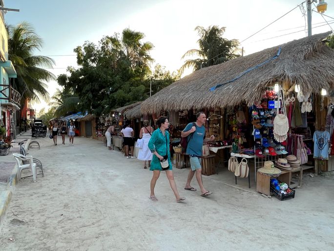 Downtown Holbox Island