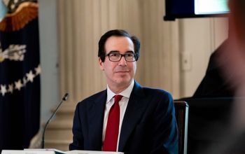 U.S. Treasury Secretary, Steven Mnuchin.