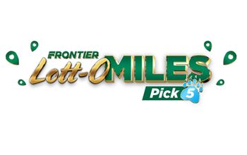 Frontier's Lott-o Miles, Pick 5 promotion.