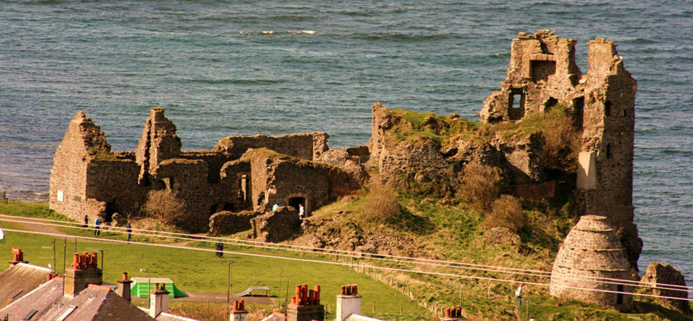 Image: Dunure Castle, star of "Outlander," "Game of Thrones" and "Monty Python and The Holy Grail."  (Flickr/Andy Muir)