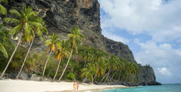 Playa Fronton, Samana