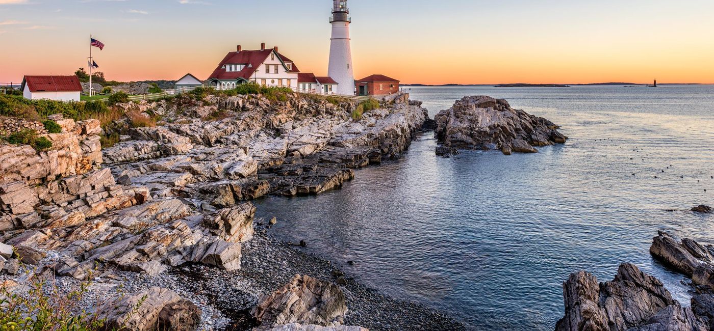 Photo: Portland Head Lighthouse, Portland, Maine. (Photo via Sean Pavone/iStock/Getty Images Plus)