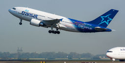 Air Transat passenger plane.
