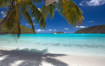 Maho Bay Beach, U.S. Virgin Islands