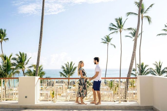 A couple at Majestic Mirage Punta Cana