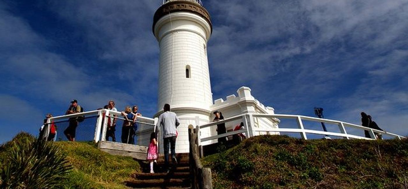 Image: PHOTO: Cape Bryon Bay Lighthouse. (photo via Flickr/Bernard Spragg. NZ)