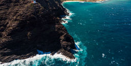 Makapuu Lighthouse and cliffs