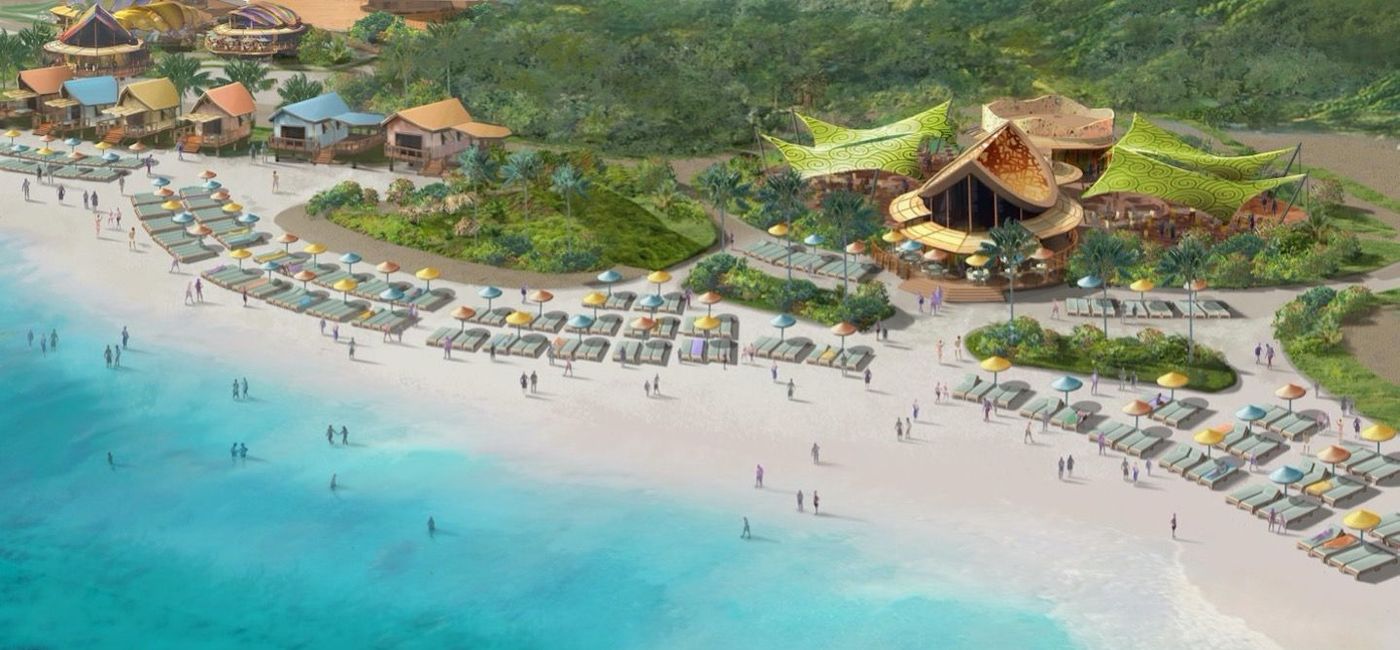 Image: A rendering of Lighthouse Point. (photo via Disney Cruise Line)