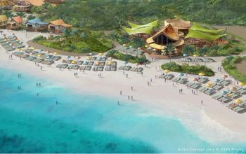 Lighthouse Point rendering, Disney Cruise Line