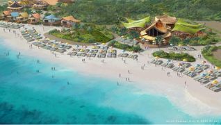 Lighthouse Point rendering, Disney Cruise Line