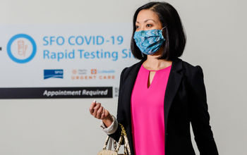 Covid-19 testing at SFO