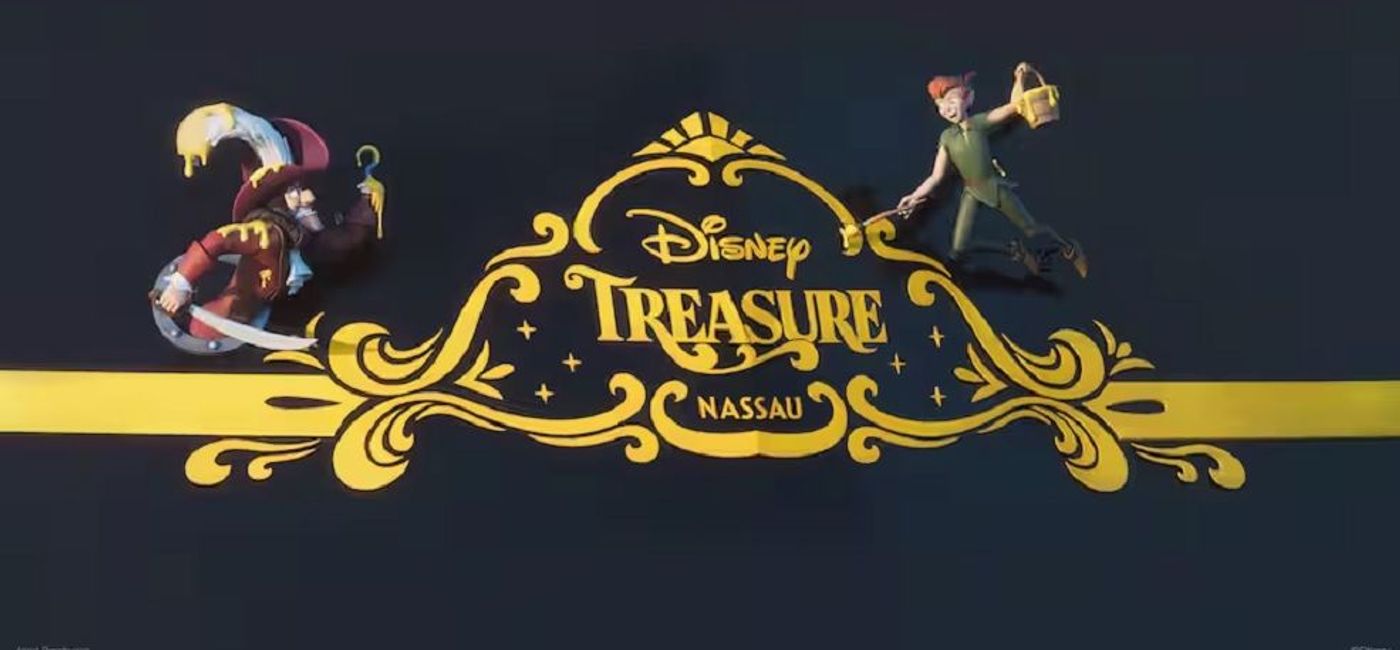 Image: Rendering of Disney Treasure's stern art. (Photo Credit: Disney Cruise Line Media)