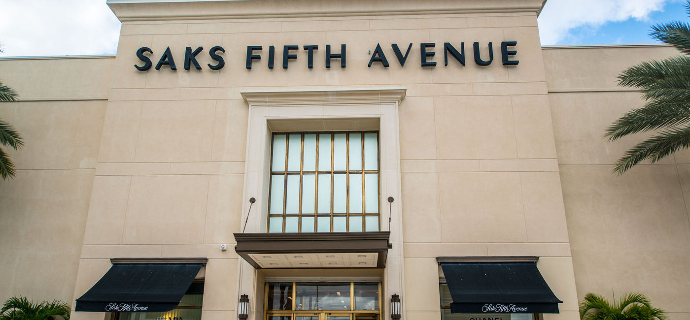 Image: Saks Fifth Avenue Department Store in Boca Raton, Florida. (photo via anouchka/iStock Unreleased)